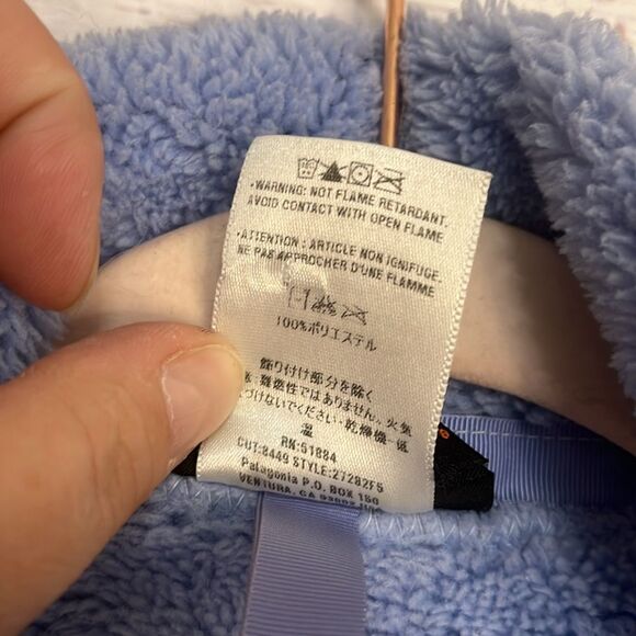 Patagonia Synchilla Fleece Full Zip Jacket Womens M Sherpa Mesh Pockets Blue - Picture 13 of 15